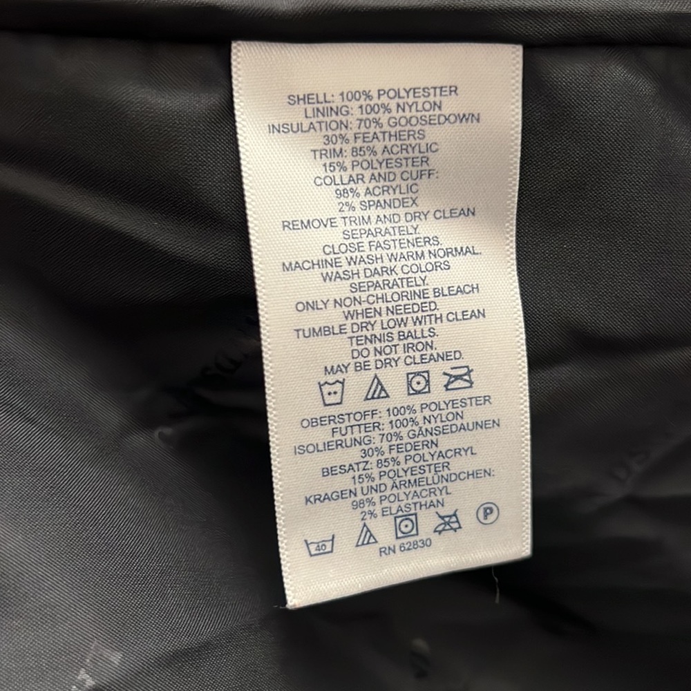 Women’s S Lands End Down jacket - Picture 8 of 9